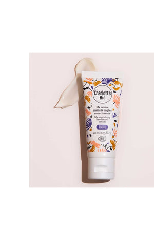 Crème nourrissante bio - Eau de mauve - Mains & ongles - 40 ml