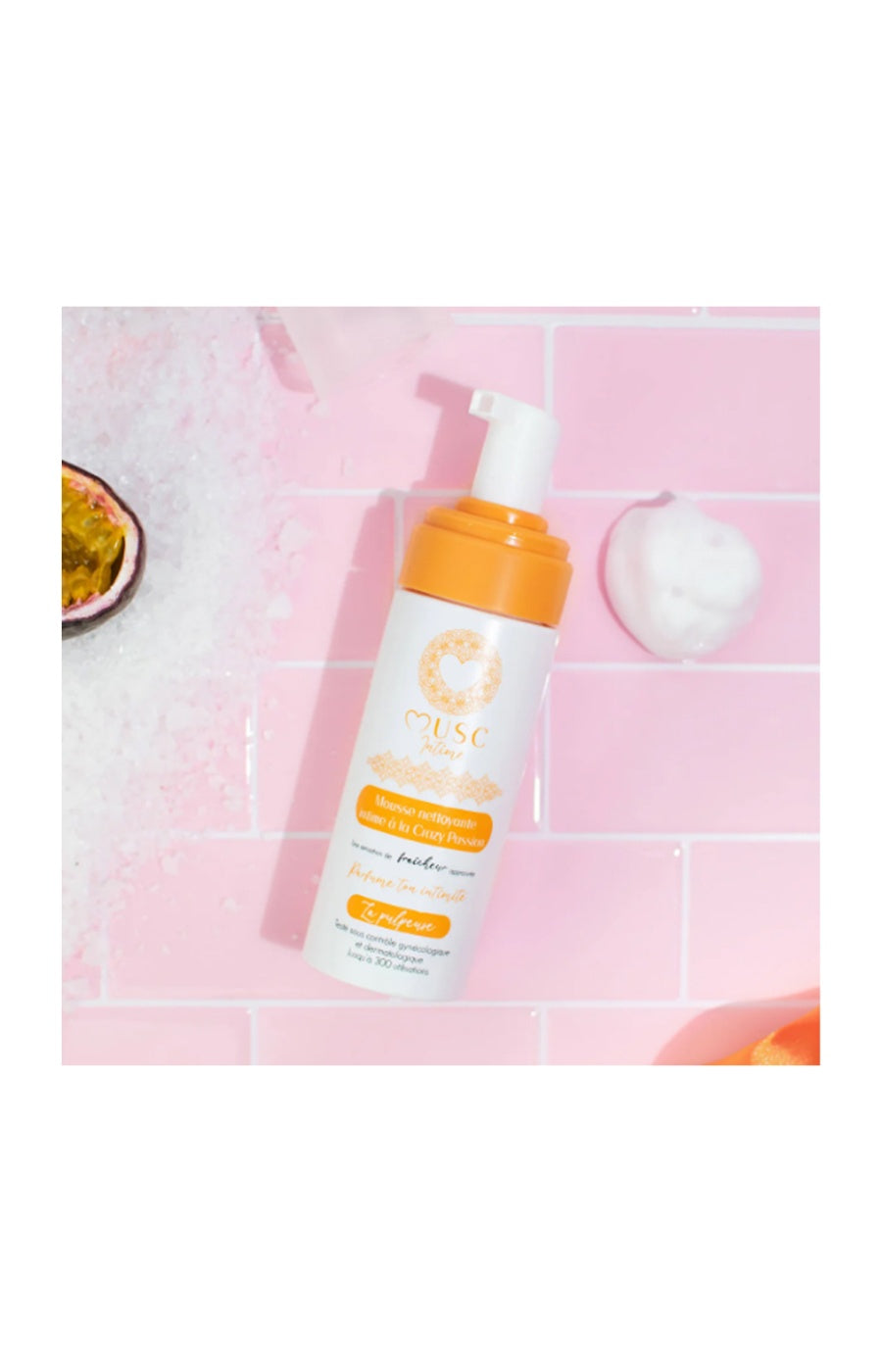 Mousse nettoyante intime - La Pulpeuse - Crazy Passion - 150 ml