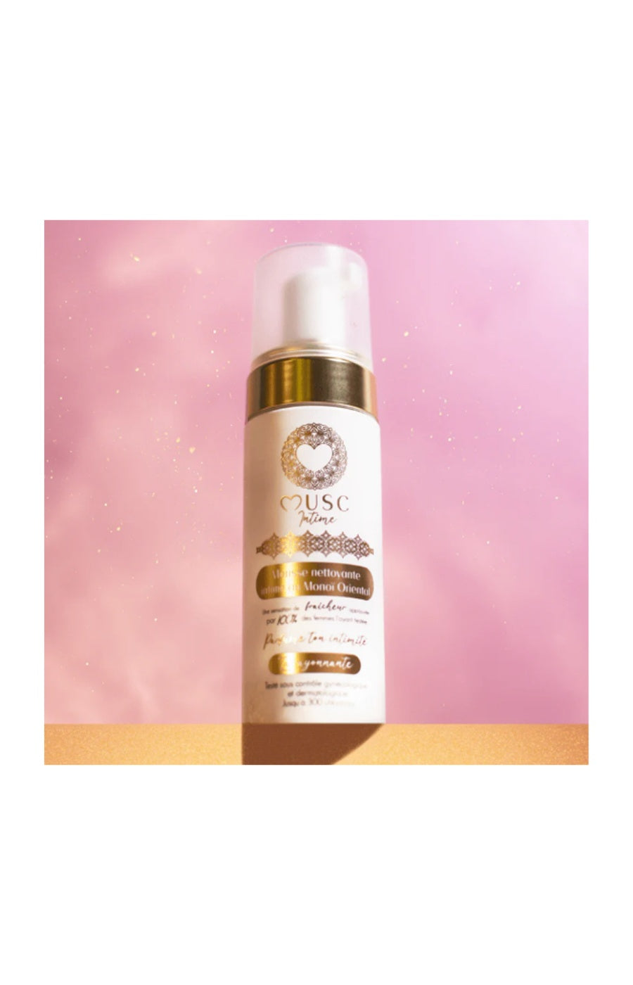 Mousse nettoyante intime - Monoï - 150 ml