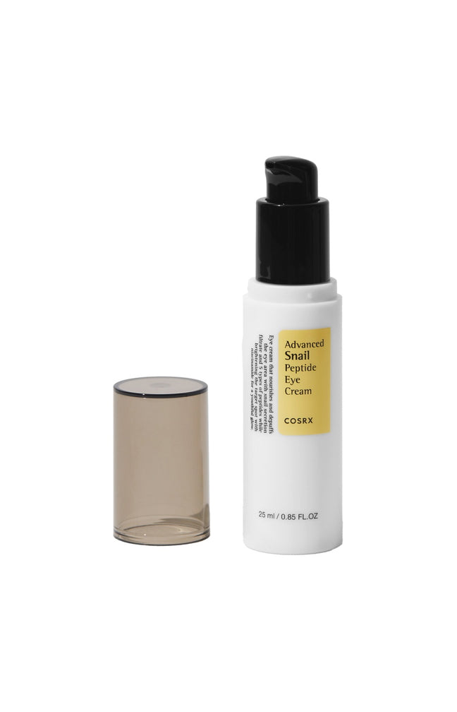 Crème contour des yeux - Bave d'escargot, peptides & niacinamide - Peaux sèches ou matures - 25 ml