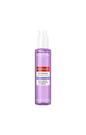 Gel nettoyant hydratant & lissant - Revitalift - Acide hyaluronique - Visage