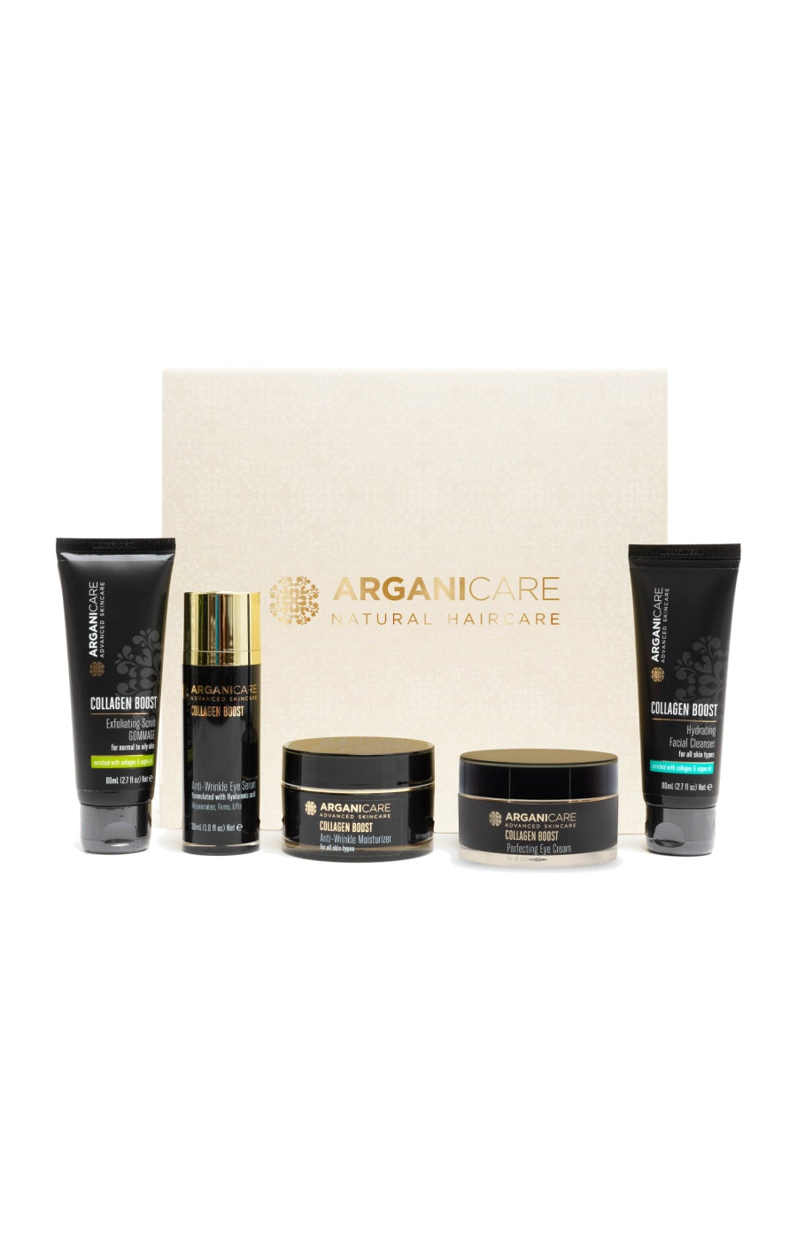 Coffret anti-rides - Collagène & acide hyaluronique - Peaux matures - 5 produits