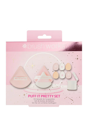 Coffret de houppettes - Teint - 9 Accessoires