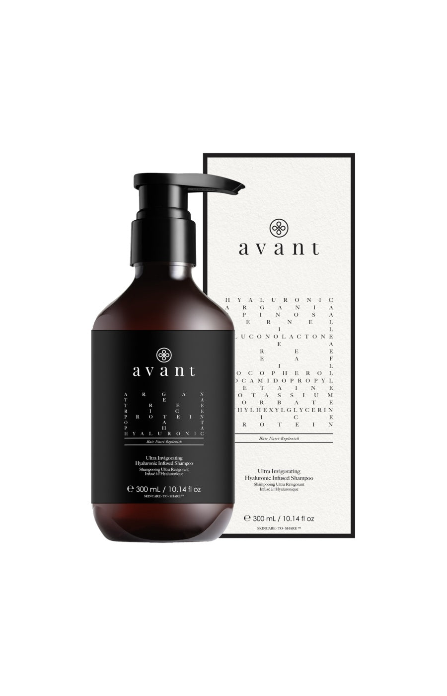 Shampoing revitalisant - Acide hyaluronique - Cheveux secs - 300 ml