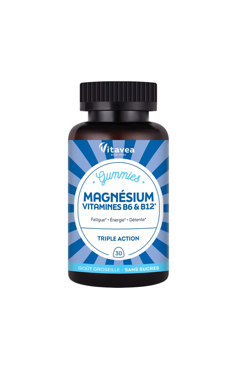 Gummies détente - Magnésium, vitamine B6 & B12 - 3 mois