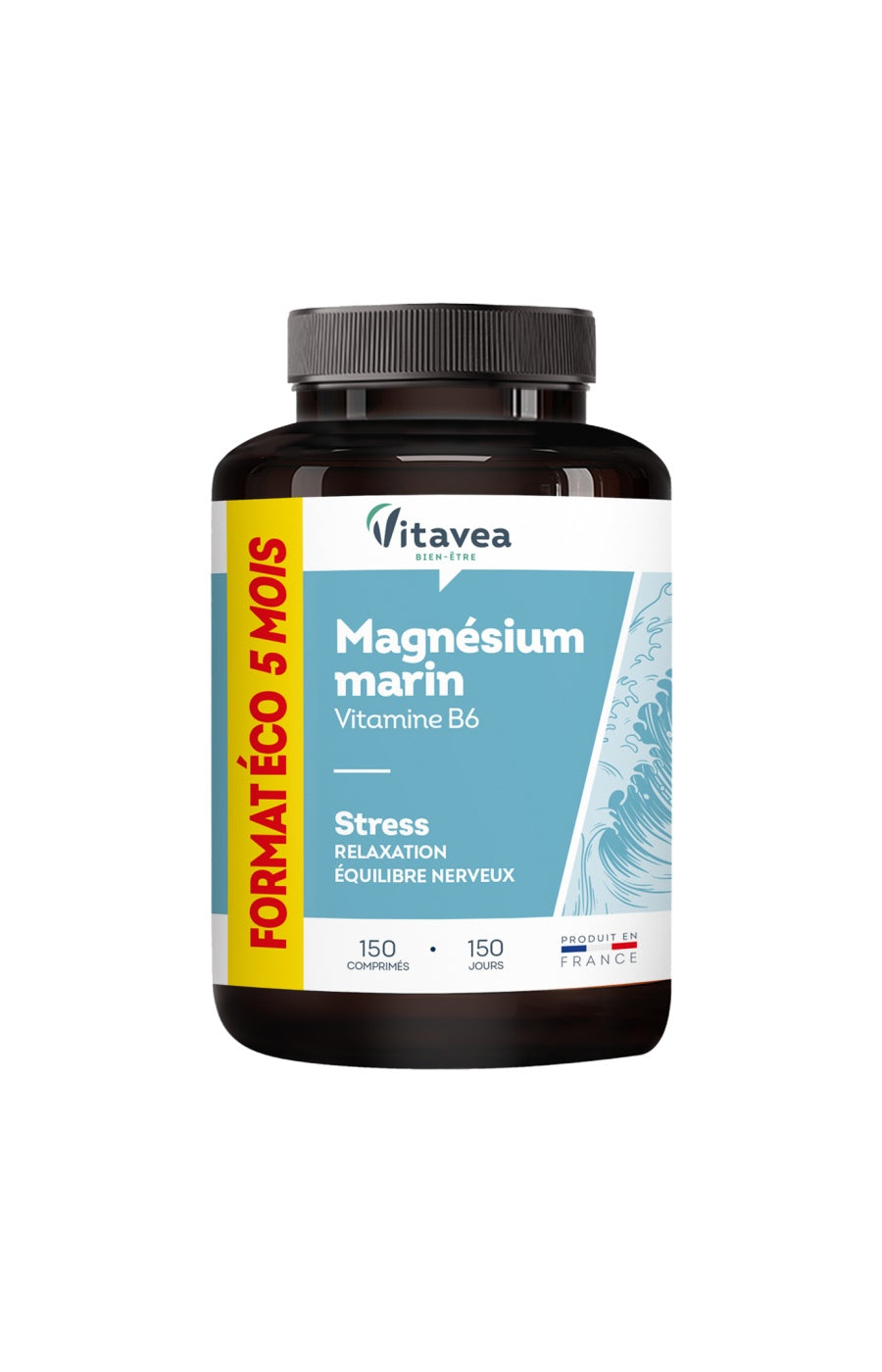 Cure anti-stress & relaxation - Magnésium marin - 3 unités