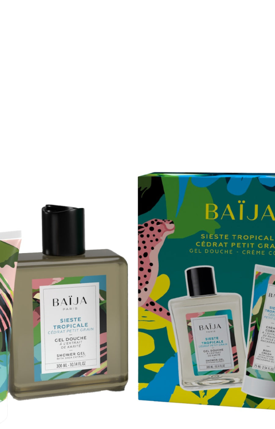 Coffret gel douche & crème - Sieste tropicale - Corps