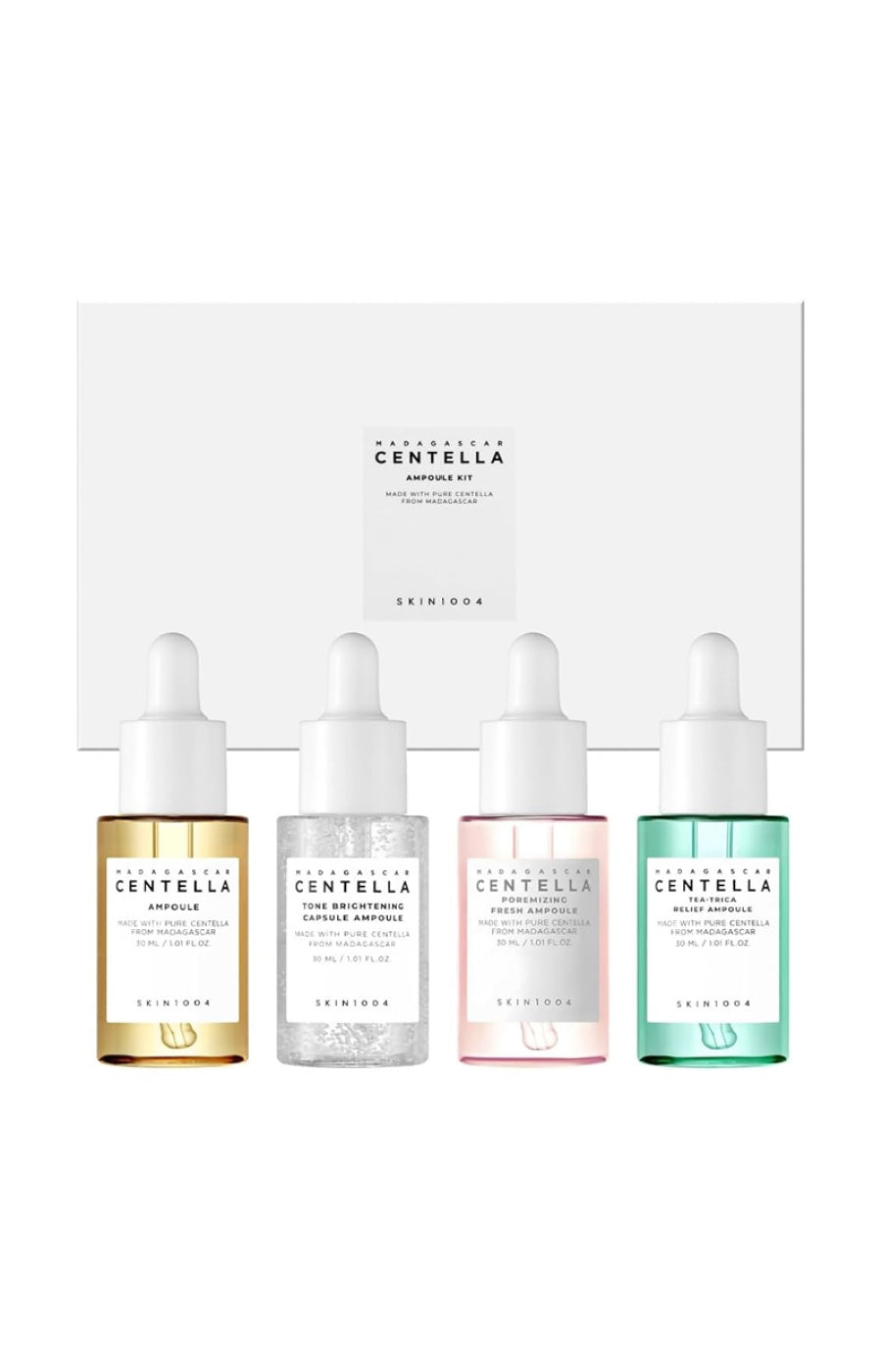 Coffret de sérums - Centella asiatica - 4 x 30 ml