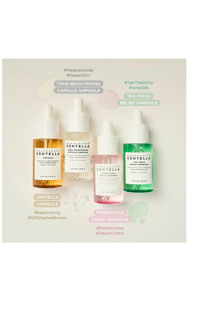 Coffret de sérums - Centella asiatica - 4 x 30 ml