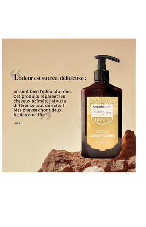 Après-shampoing nourrissant & hydratant - Miel - Cheveux secs & abîmés - 400 ml