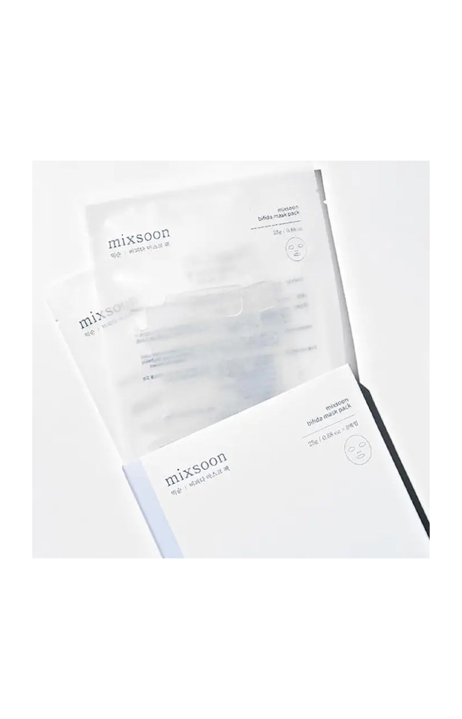 Masque en tissu hydratant - Bifida & probiotiques - 5 unités