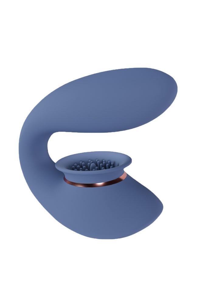 Vibromasseur & stimulateur de clitoris - Twitch 3 - Bleu