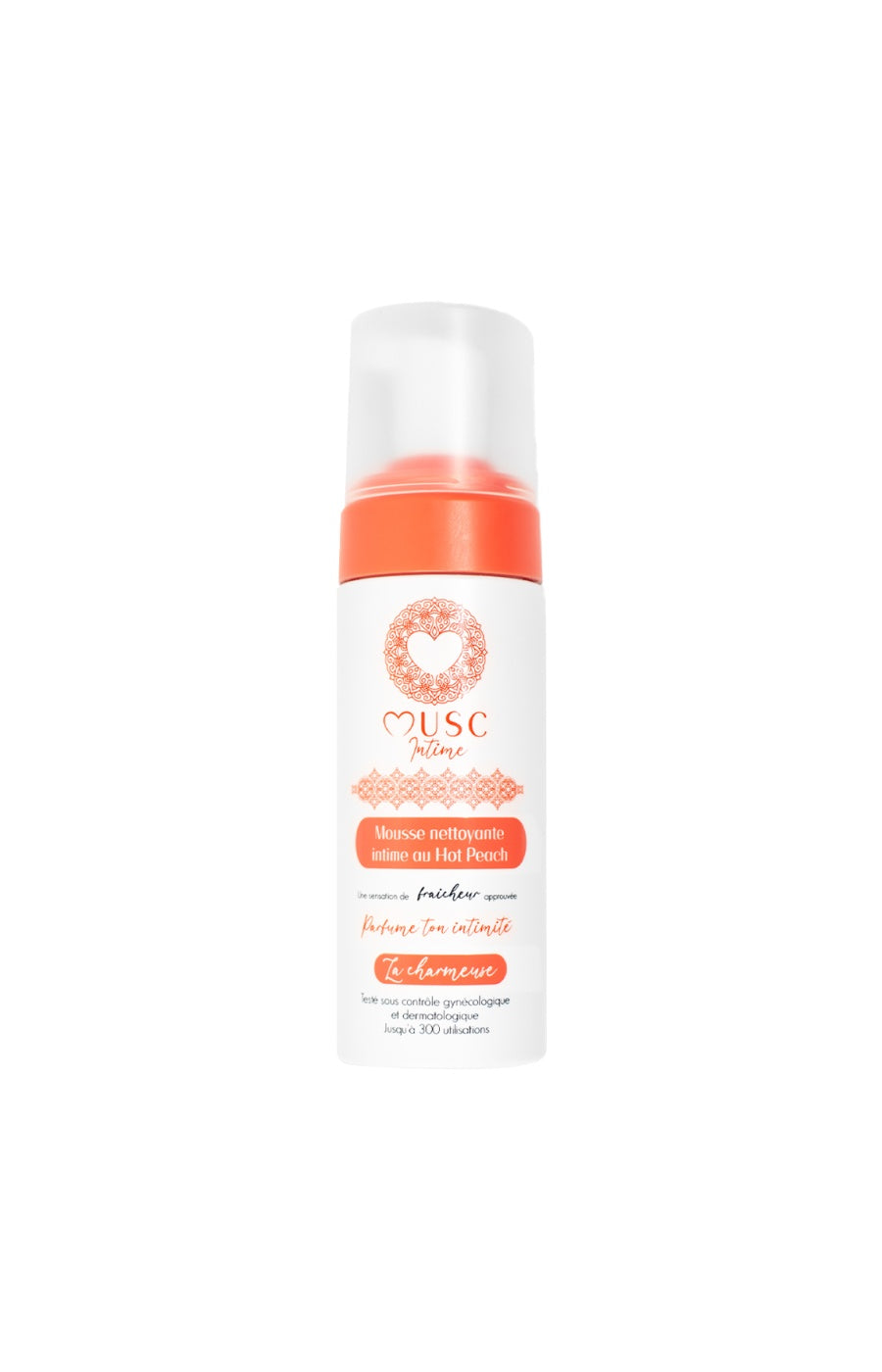 Mousse intime La Charmeuse - Hot Peach - 150 ml
