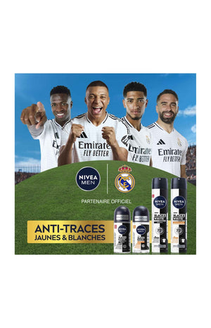 2 déodorants anti-transpirants anti-traces blanches 72 h - Black & White - Homme - 200 ml