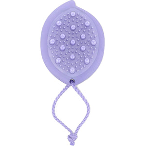Brosse exfoliante & massante - Cuir chevelu - Violet