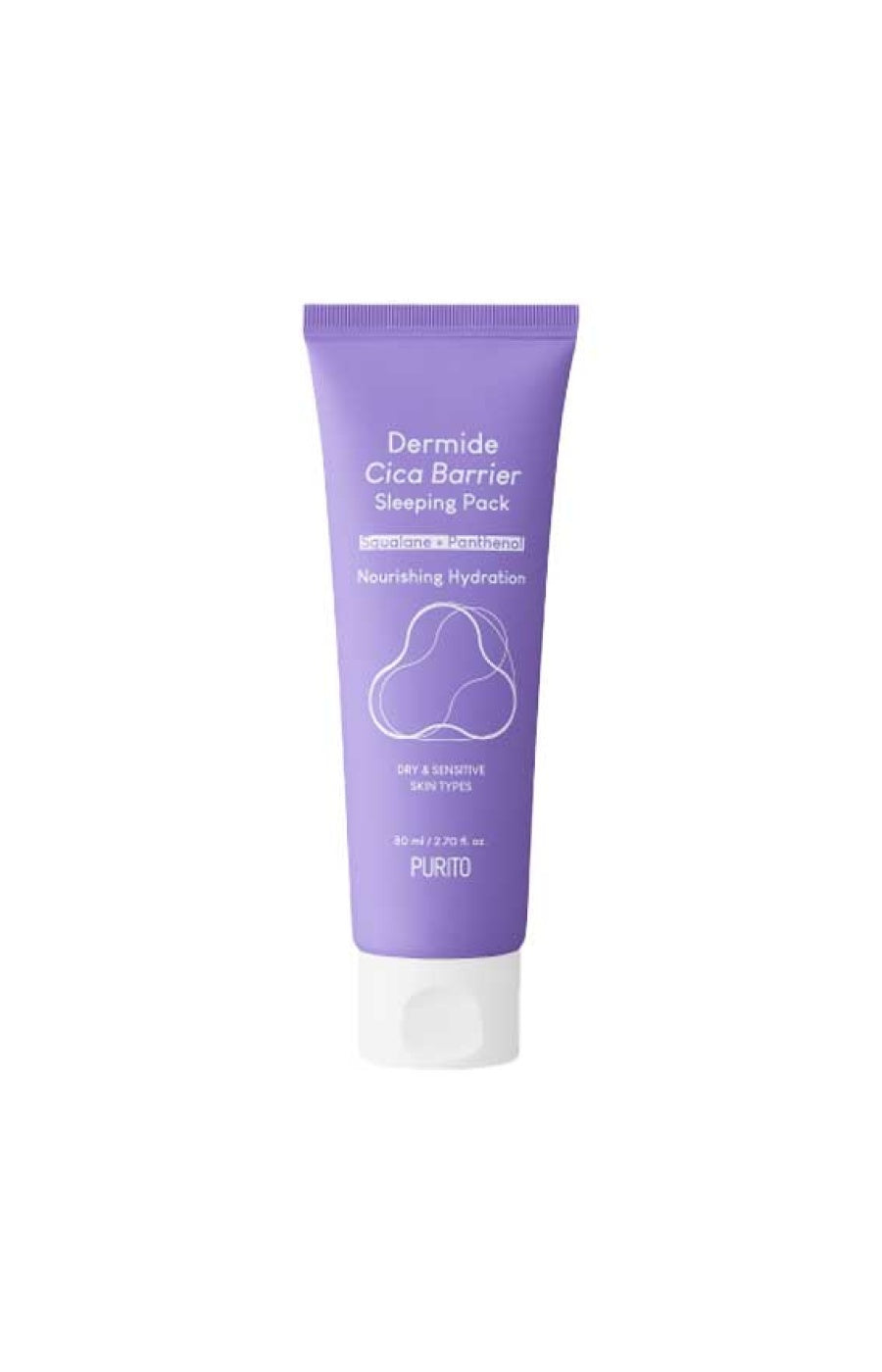 Masque de nuit réparateur - Céramides & acide hyaluronique - 80 ml