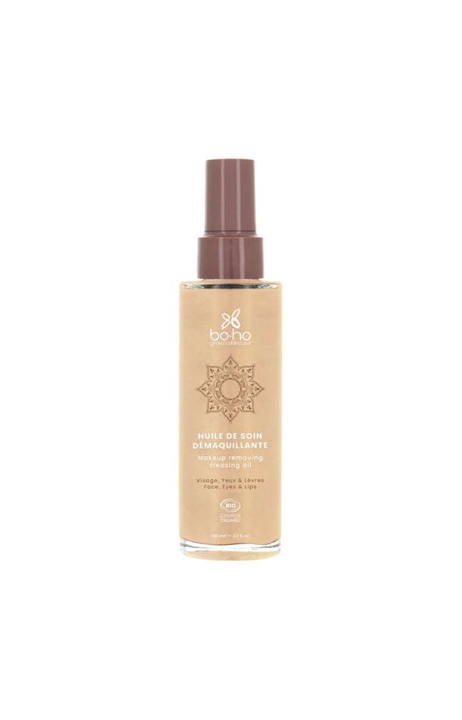 Huile de soin démaquillante bio - Visage, yeux & lèvres - 100 ml