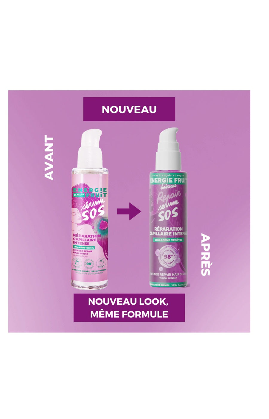 Sérum SOS réparation - Collagène & vitamine B - 75 ml
