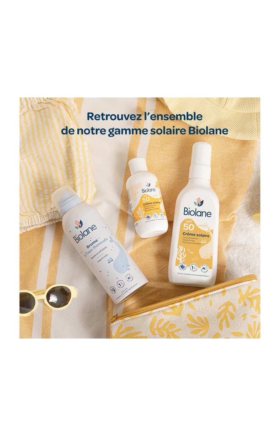 Brumes eaux thermales naturelles - Visage & corps - Bébé - 3 x 150 ml