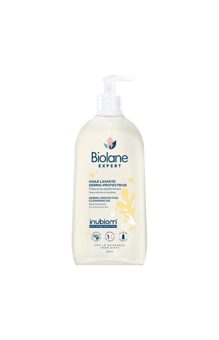 Huiles lavantes dermo-protectrice - Bébé - 3 x 500 ml