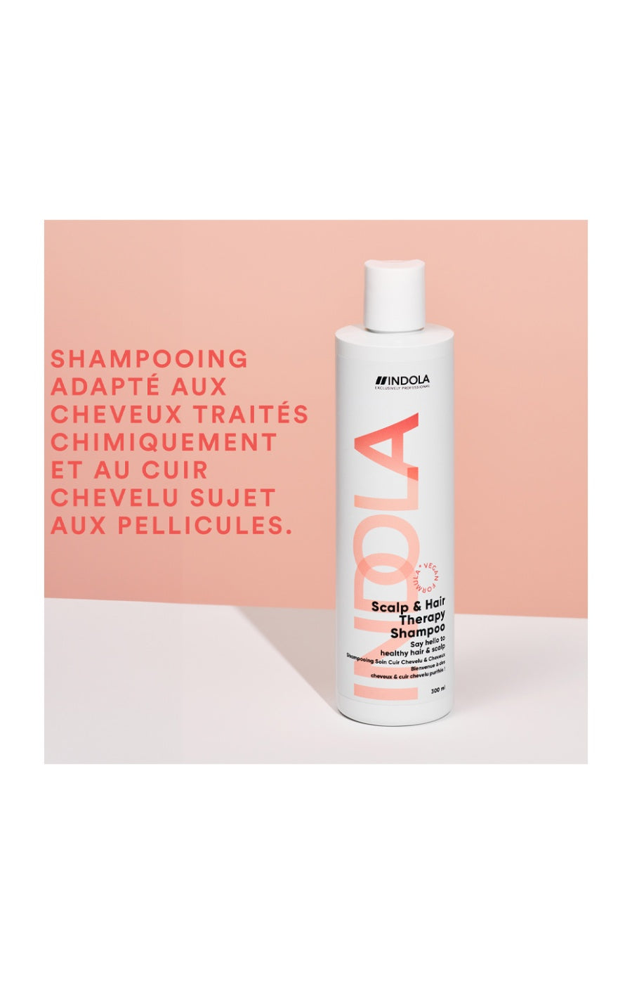 Shampoing - Kératine - Cuir chevelu sensible - 300 ml