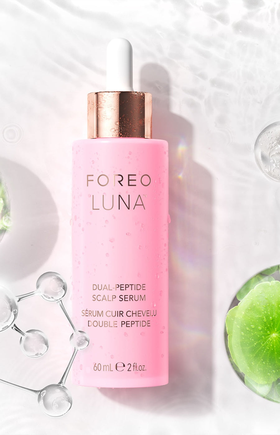Sérum réparateur - LUNA Dual-Peptide  - Cheveux clairsemés - 60 ml