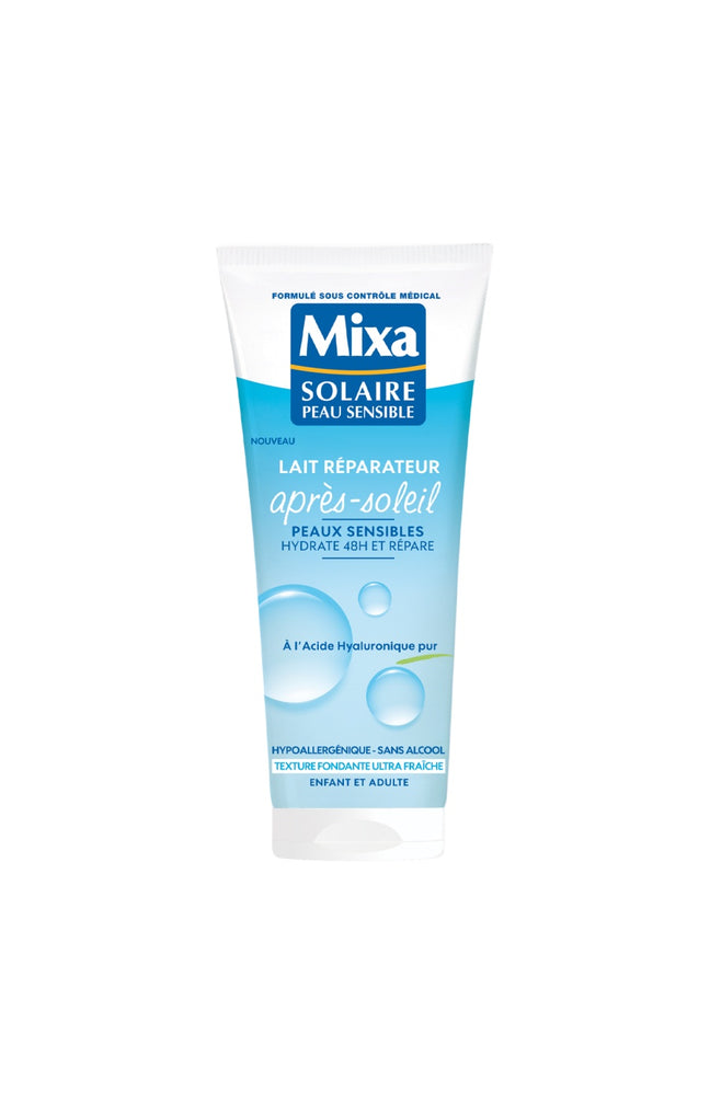 Lait réparateur après-soleil - Acide hyaluronique - Peaux sensibles - 200 ml