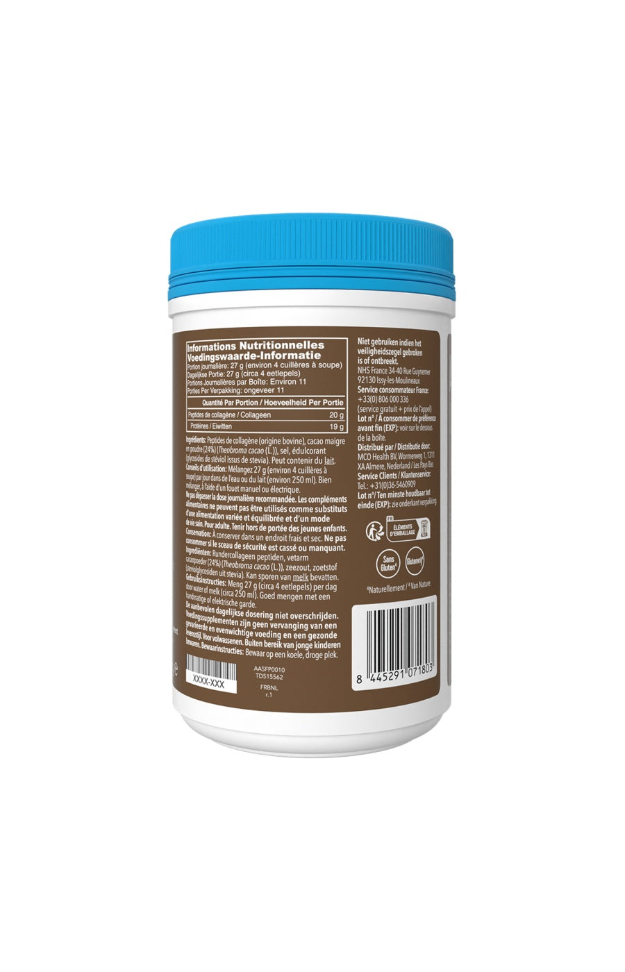 Peptides de Collagène - Cacao - Forme & beauté - 297 g