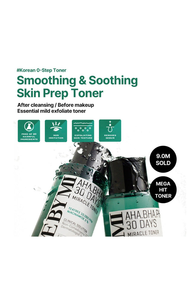 Lotion tonique miracle - AHA, BHA & PHA - 150 ml