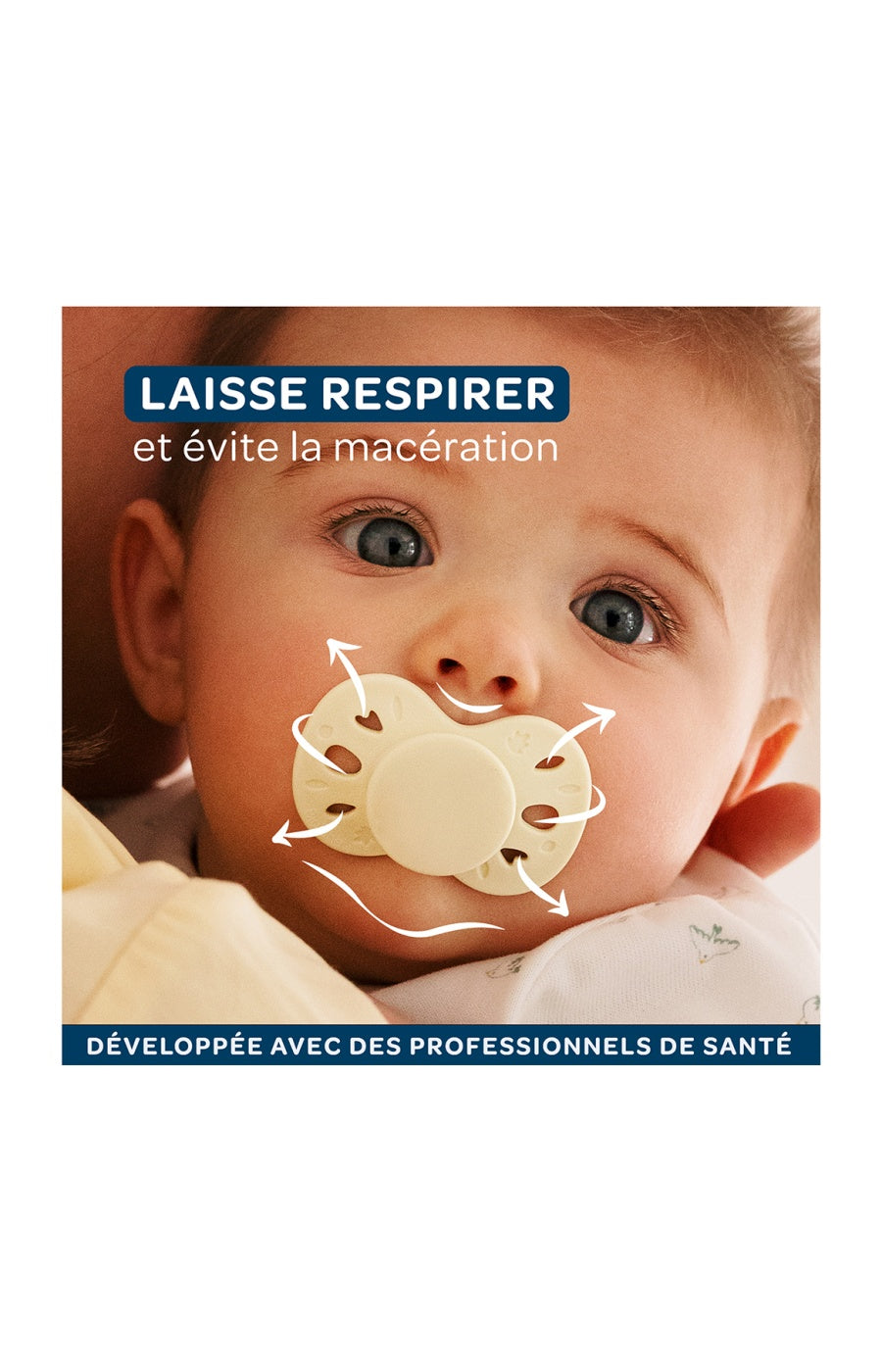 Tétines anatomiques - Animaux - 6 à 18 mois - Vert & beige