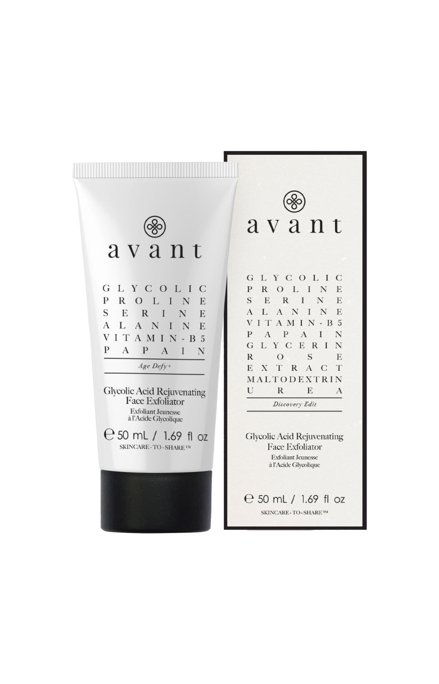 Exfoliant jeunesse - Acide glycolique - Visage - 50 ml
