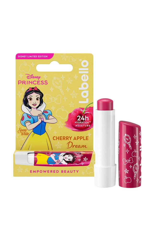 2 baumes à lèvres - Labello - Disney Princesse - Cerise - Blanche-Neige - 4,8 g