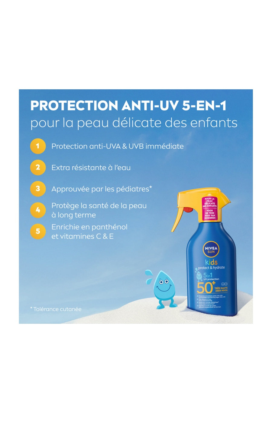 Spray solaire SPF 50+ Kids - Corps - 270 ml