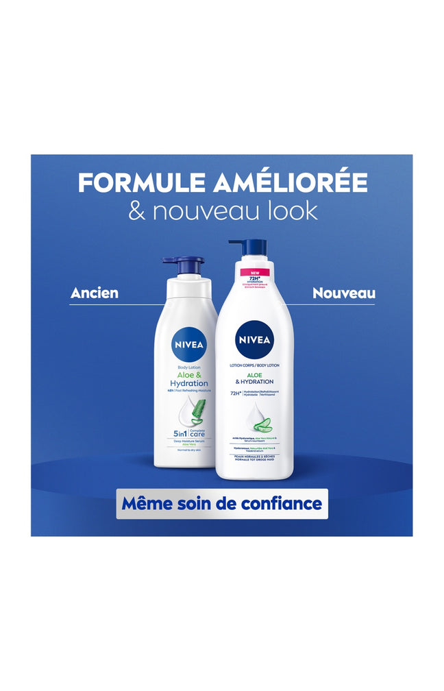 Lait corporel hydratant - Aloe vera - Peaux sèches - 400 ml