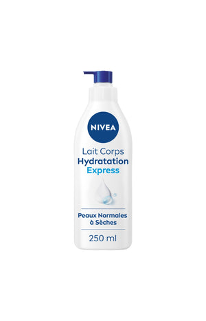 Laits corps hydratants - Hydratation Express - Minéraux marins - Peaux sèches - 2 x 250 ml