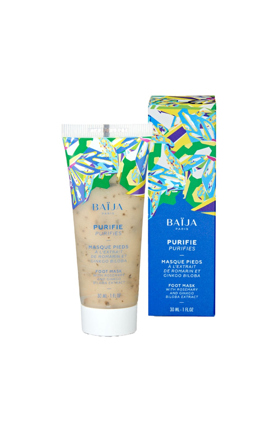 Masque pieds purifiant - Romarin & Ginkgo biloba - 30 ml