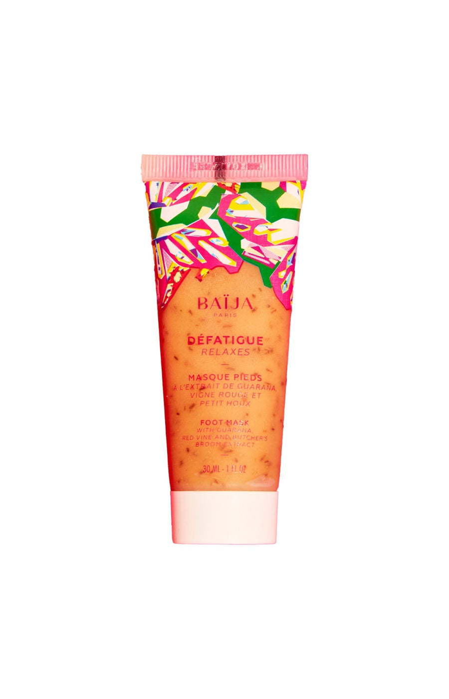 Masque pieds défatigant - Guarana & Vigne rouge - 30 ml
