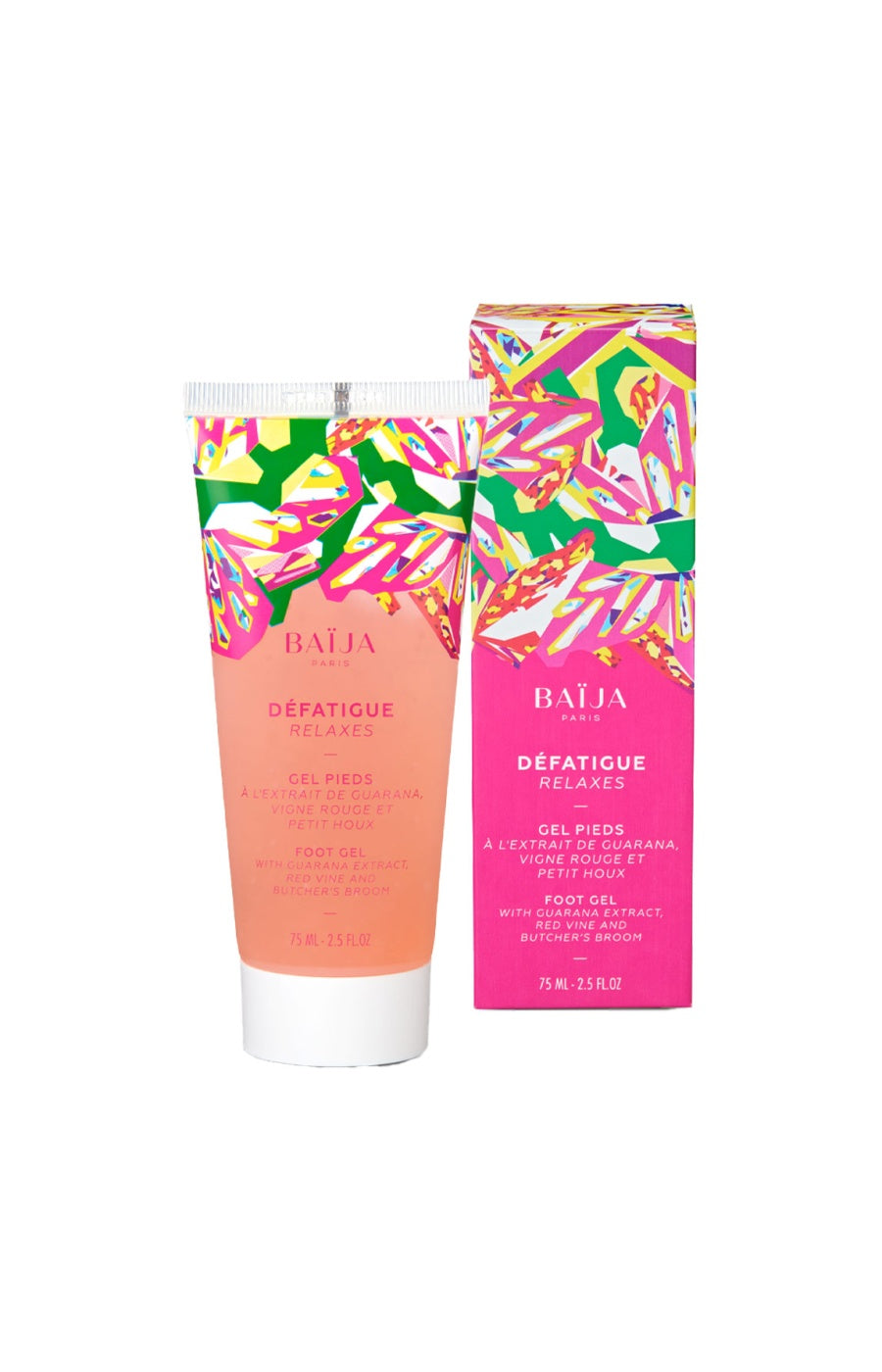 Gel pieds défatigant - Guarana & Vigne rouge - 75 ml
