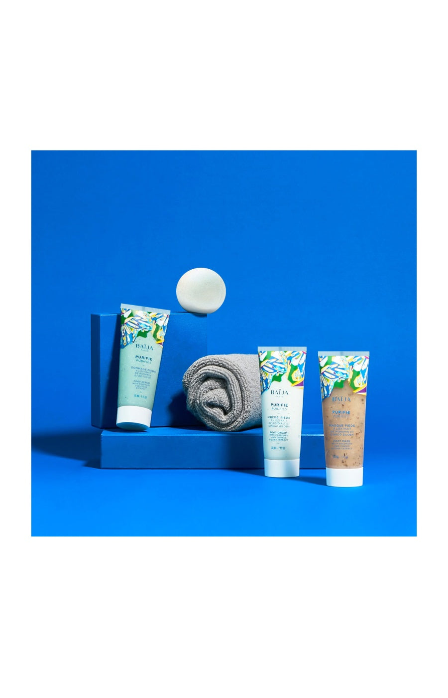 Coffret pieds purifiant - Romarin & Ginkgo biloba - 5 produits