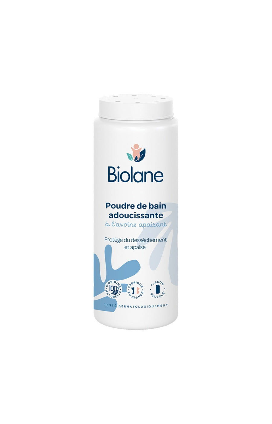 Poudres de bain adoucissantes - Poudres de maïs, de riz & d'avoine - 2 x 75g