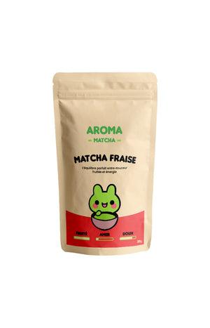 Matcha fraise - 30 g