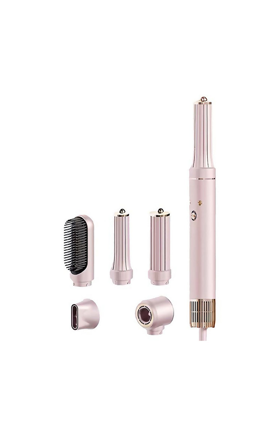 Appareil capillaire ionique 5-en-1 - 1300 W - Rose