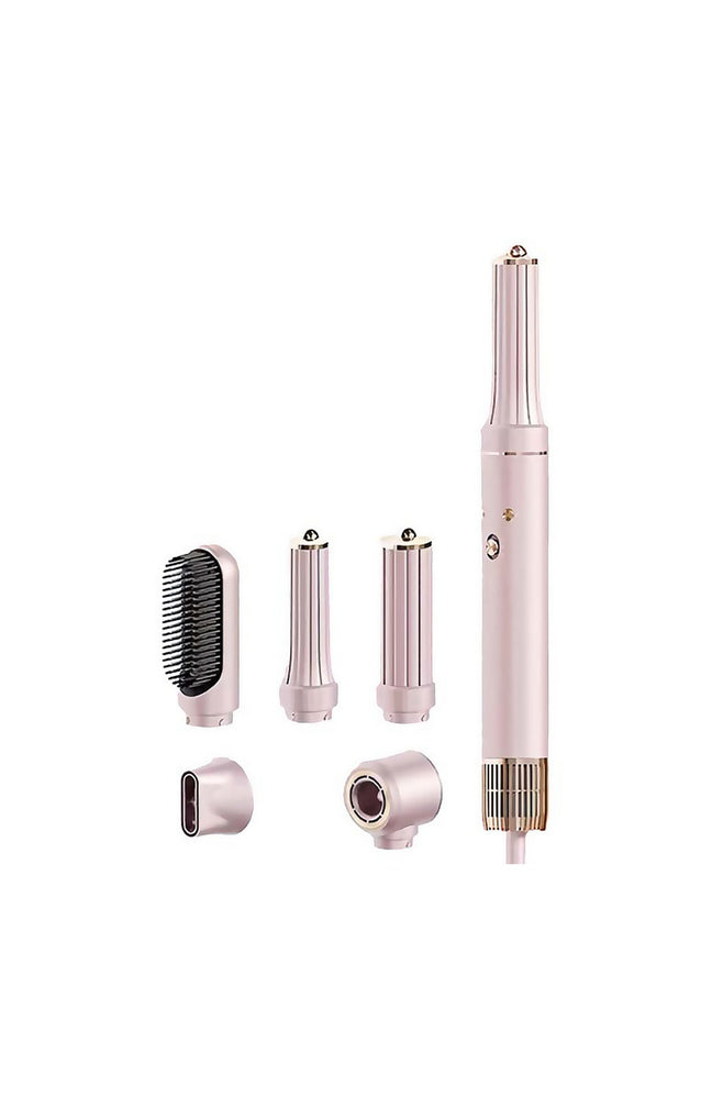 Appareil capillaire ionique 5-en-1 - 1300 W - Rose