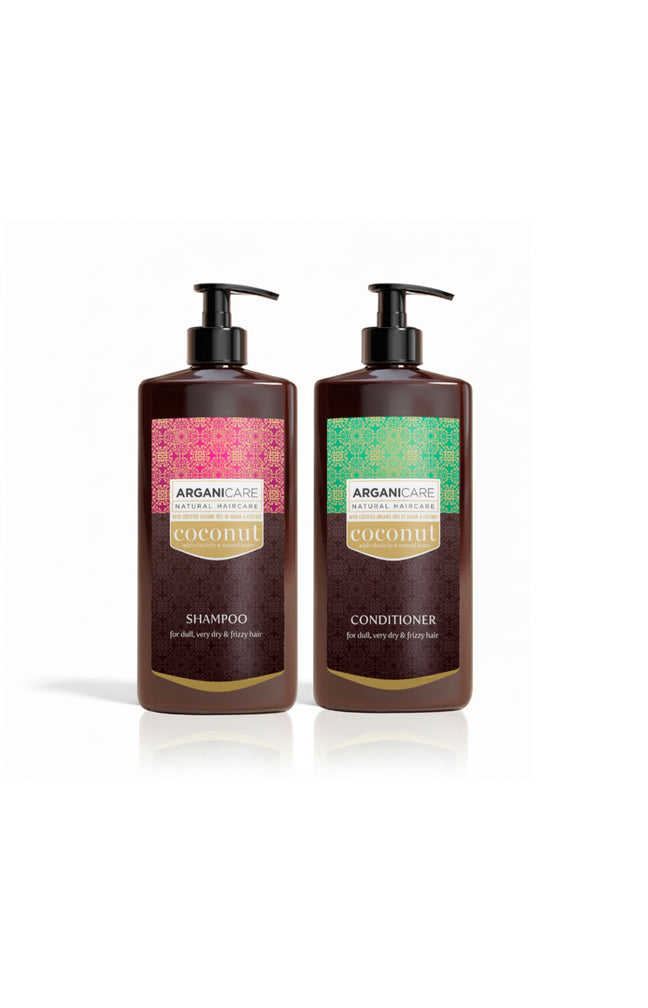 Duo Shampooing & Après-Shampoing Ultra-Nourrissants à la Noix de Coco