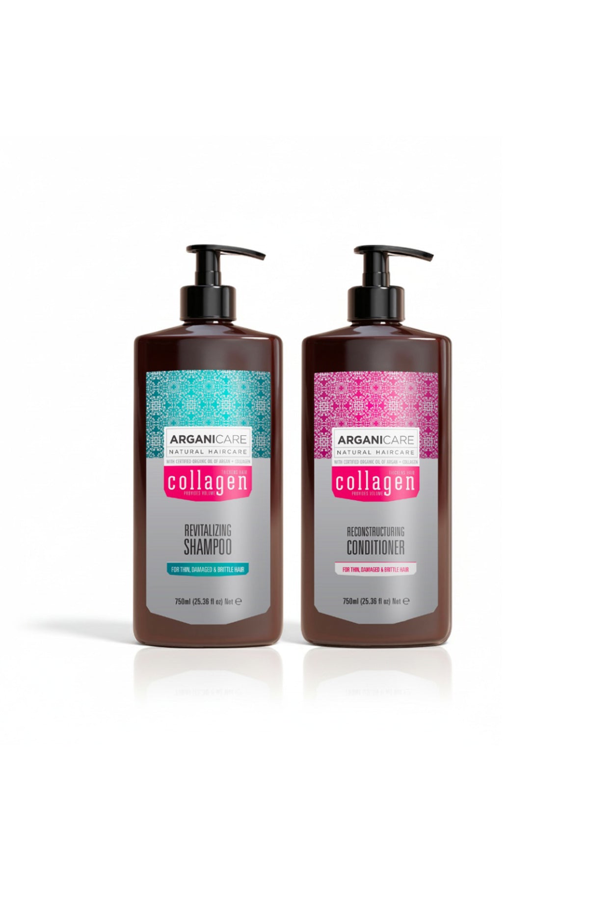 Duo Shampooing & Après-Shampoing Réparateur au Collagène