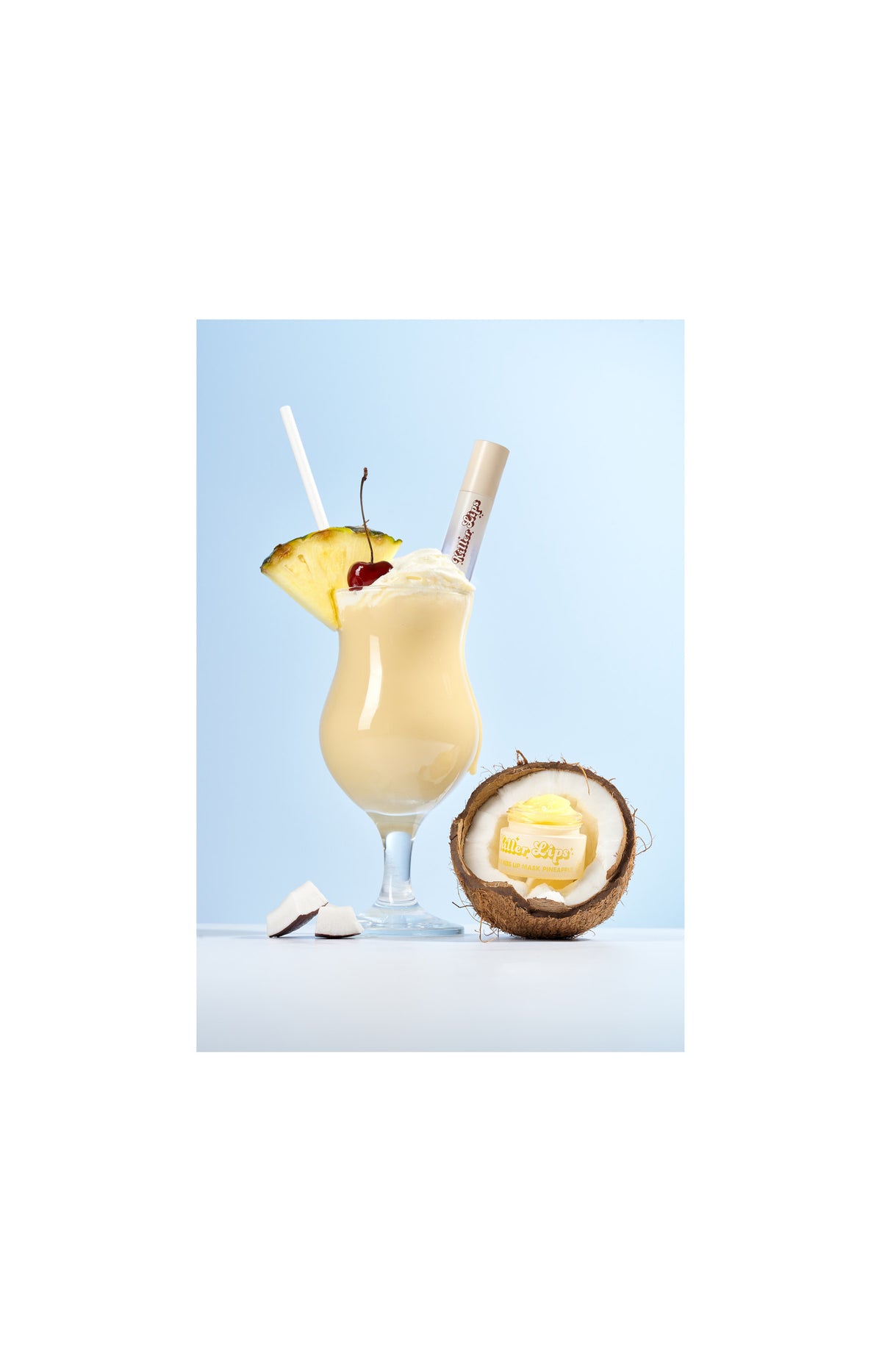 Masque & huile hydratante lèvres - Ananas & coco