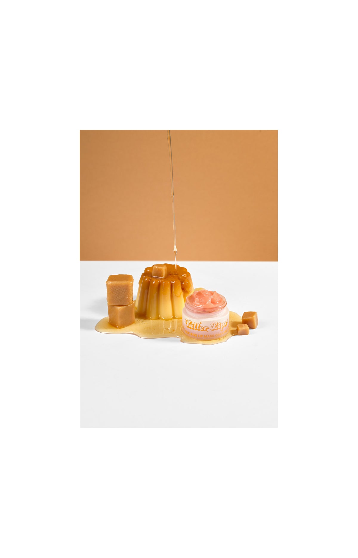 Masque & huile hydratante lèvres - Caramel