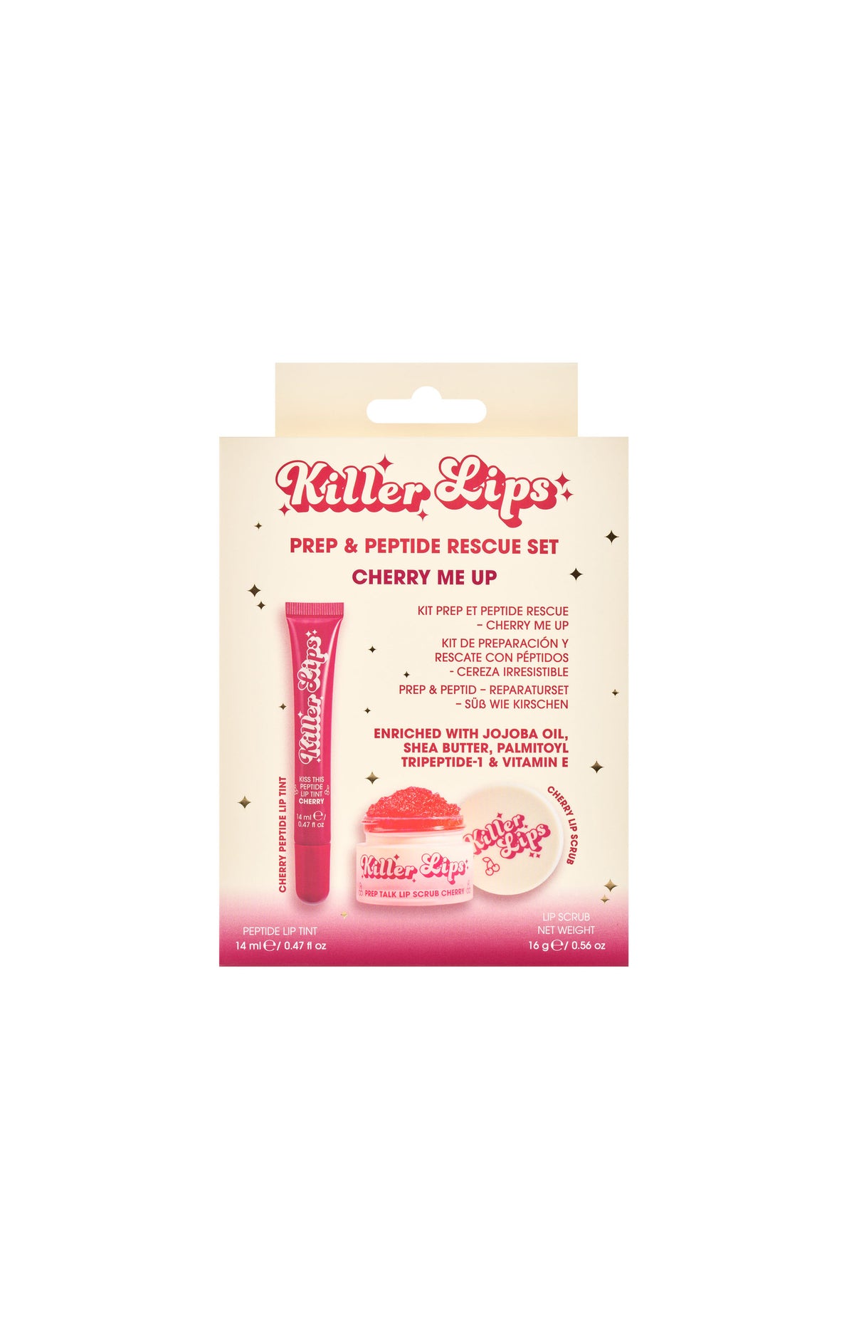 Gommage & soin teinté - Peptide - Cerise