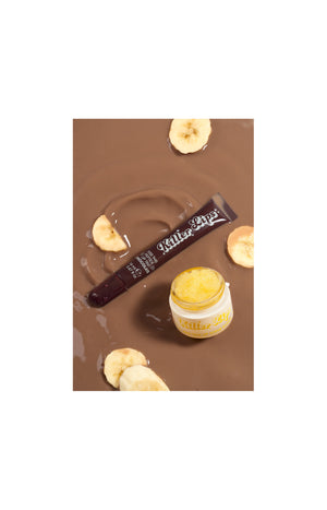 Gommage & soin teinté lèvres - Chocolat & banane