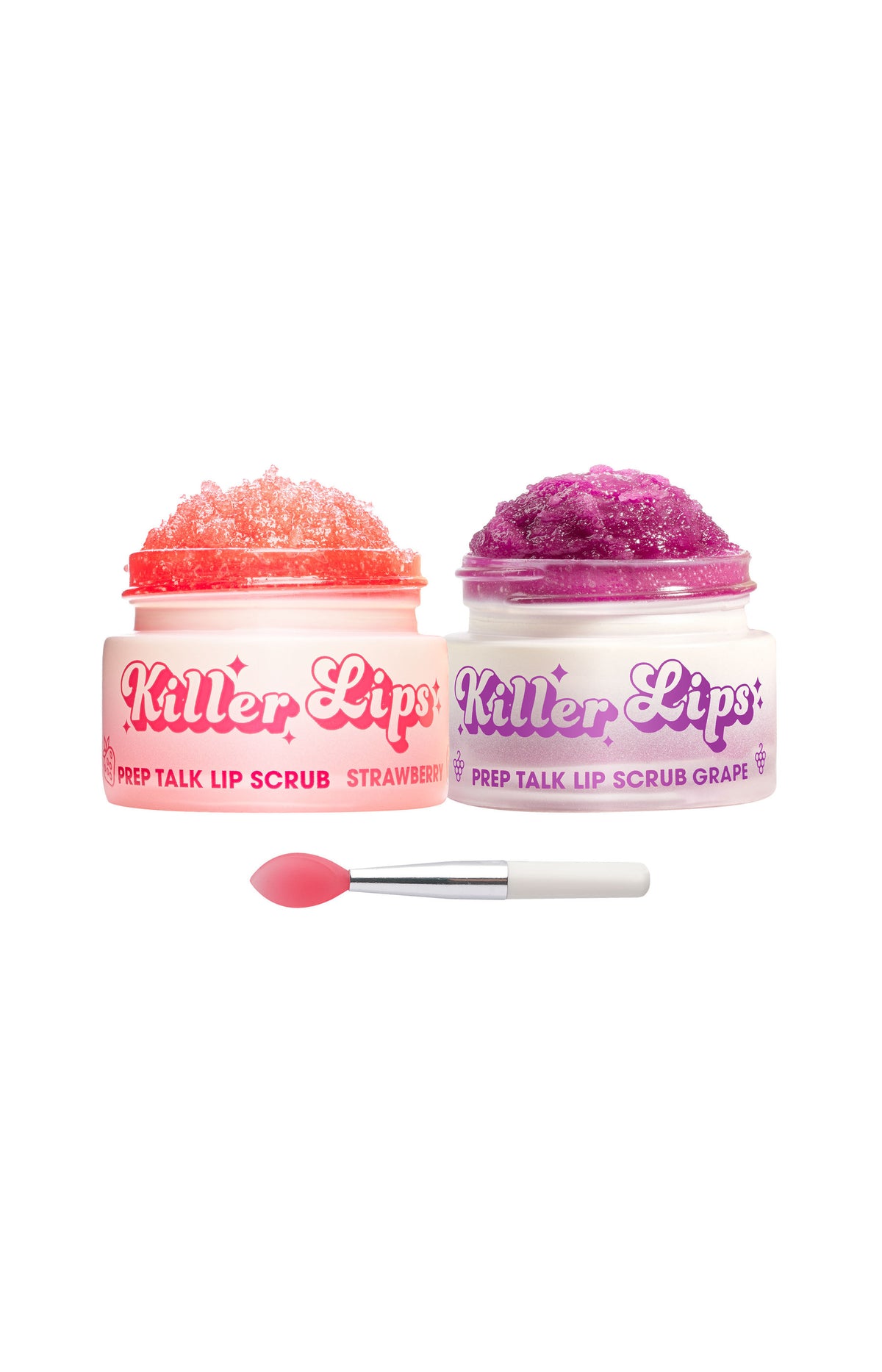 Gommages lèvres - Fruits rouges & raisin - 2 x 16 g